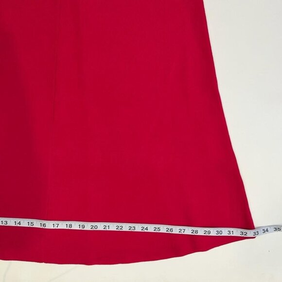 NWT ZARA Strapless Fuchsia Knit Midi Tube Dress Straight Neck 6873/013 Small - Picture 10 of 12